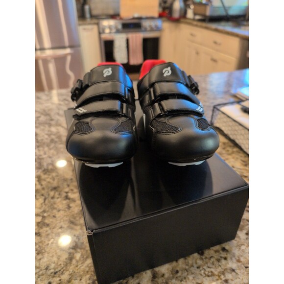 Perfect Peloton cycling shoes with look delta cleats + box EU 40 US women's 9 - Picture 2 of 7